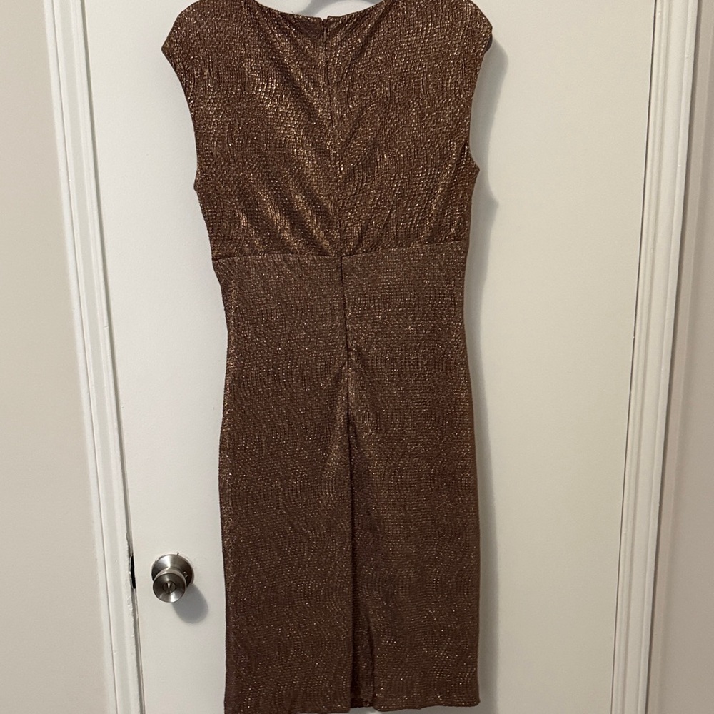 Ralph Lauren Brown Sleeveless Dress - Picture 3 of 3